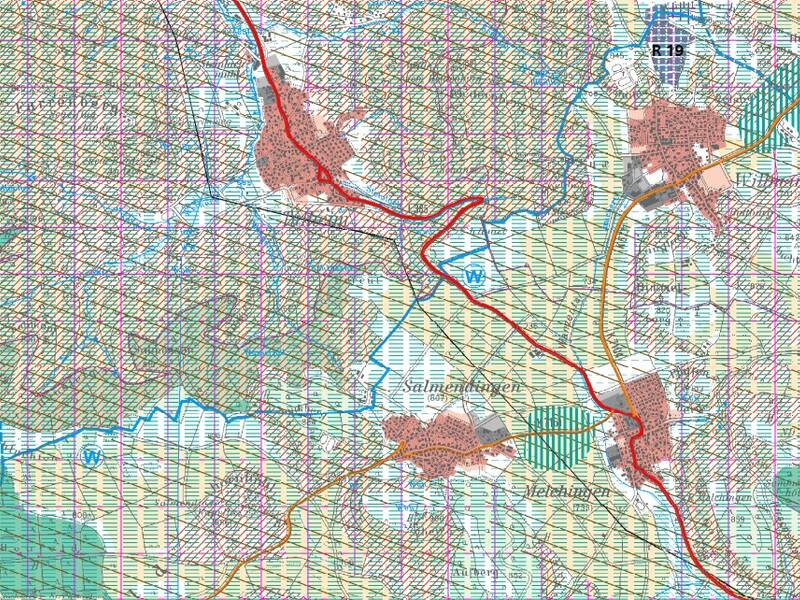 Ausschnitt aus dem Regionalplan Neckar-Alb